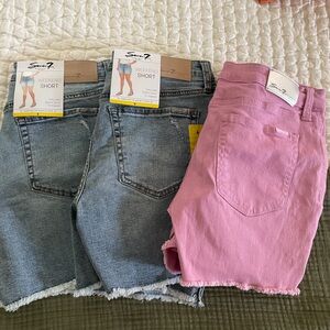 Seven7 Denim Weekend Short Size 8 multiple